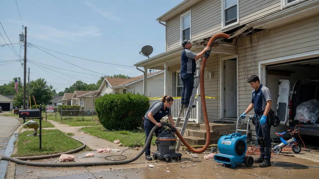 Water Damage Restoration in Mill Creek, IN near me